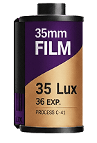35 Lux film canister