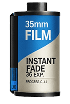 Instant Fade film canister